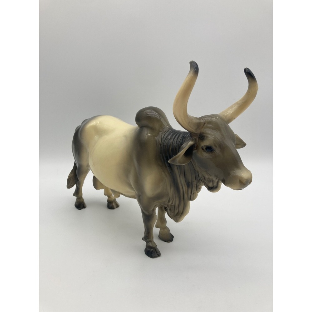 Breyer Brahma Bull #70 Mold Glossy Grey E.M. Boehm Vintage